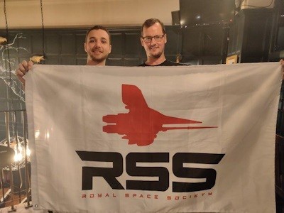 RSS banner proudly displayed by Fran