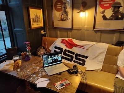 The virtual meetup discord stream, RSS banner and stickers galore!